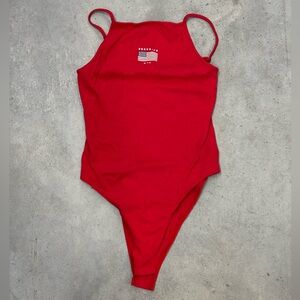 Brooklyn NYC Red Bodysuit Size Small